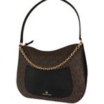 Michael Kors Brown & Black Hobo Bag Photo 0