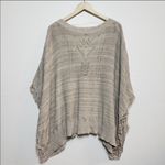 Free People  Precious Pointelle Knit Poncho in sz small NWT Photo 1