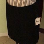 MAC & JAC Black lined Lacey mini Skirt Size L Photo 1