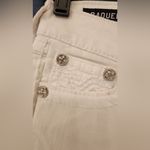 Affliction  Black Platinum Raquel Tara Women’s White Jeans Size 24 Photo 7