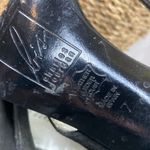 Charles Jourdan black Cutout suede Strappy Open Toe Heel shoes 7 Photo 8