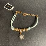 Juicy Couture  B-Corded Friendship Bracelet Silver Pave Crystal Star Charm Bundle Photo 3