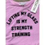 Wildfox New.  pink beach jumper. XS. Retails $98 Photo 7