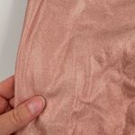 Old Navy  Mid-Rise Coated Pixie Ankle Pants for Women Metallic Rose Gold‎ Size 4 Photo 6