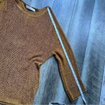 Free People Beach Naomi Tunic Sweater Swim Cover Up Mustard Yellow Gold Medium Photo 8