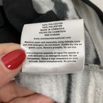 Cabin Fever Sz M Cozy Fleece 1/4 Snap Pullover Long Sleeve Striped Shirt Women’s Gray Size M Photo 5