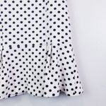 Anthropologie Postmark Polka Dot Peplum Top Photo 3