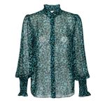 MISA Los Angeles  Candra Top, Teal Shimmer, Small Photo 6