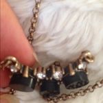 Banana Republic New  necklace gold black diamond Photo 7