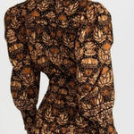 Love The Label Eleanor Mini Dress in Dahlia Black Print Photo 1