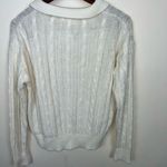 Carriage‎ Court Vintage Button Collar Open Knit Sweater Photo 6