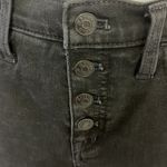 Madewell Black 10” High-Rise Distressed Jeggings- 26 Petite Photo 5