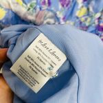 For Love & Lemons Charlene Puff Sleeve Mini Dress Floral Milkmaid Coquette M Blue Size M Photo 4