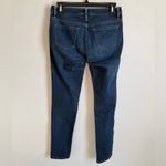 Banana Republic Classic Skinny Low Rise Dark Wash Blue Denim Jeans Womens 0 Photo 4