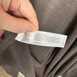 Eileen Fisher  Linen Cardigan Large‎ Brown Draped Open Front Coastal Minimalist Photo 4