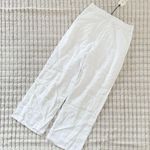 Abercrombie & Fitch White Wide-Leg Pants Photo 3