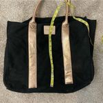 Victoria's Secret Victoria’s Secret rose gold canvas large tote bag Photo 7