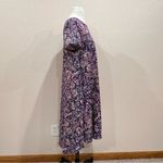 LuLaRoe  Carly Floral High Low Swing Dress NWT Size XS Photo 5