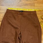 Sanctuary New Womens 1X Brown Faux Suede Pull On Pants Cabincore Academia Photo 1