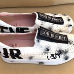True Joy “God Is First” Fashion Sneakers Size 7 Photo 3