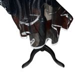 Pulse Vintage Fit & Flare Black & White Polka Dot Dress Size Med W/ Crinoline Photo 9