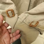 Burberry  Trench Coat size 12 Long women’s beige vintage Photo 6