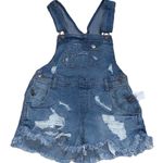 Rue 21  size 2 denim short overalls new with tags Photo 0