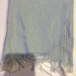 We The Free People Size 31 Mid rise Maggie Distressed Crop Jeans Raw Frayed Hem Photo 3