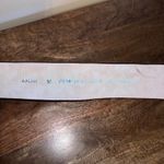 Xhilaration Leather Embroidered Floral Belt Women Size M Gray Casual Boho Chic Photo 3