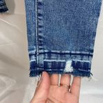 Arizona Jeans Arizona Jean Co women's medium wash multibutton stretch midrise distressed jeans Photo 3