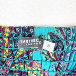 Earthbound Trading Women's Turquoise Paisley Boho Floral Dress Sz S Maxi Beach Blue Photo 2