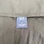 Gap A-Line Skirt Knee Length Floral Eyelet Black Cotton Women Size 4 Photo 2