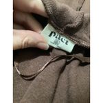 Pact  Airplane Brown Organic Cotton Wrap Cardigan Oversized Pockets Women's XXL Photo 3