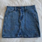 American Eagle Outfitters Denim Mini Skirt - Soft Blue Wash Photo 0