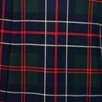 Gretchen Scott Tartan Plaid Shirt Dress Green Small Photo 4