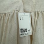 H&M  Cream Linen Blend Slip Dress Photo 10