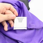 Ruby Rox Women Formal Dress Size M Empire Waist Y2K Prom Glam HoCo Glitter Party Purple Size M Photo 6