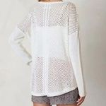 prAna  Parker Organic Cotton Open Knit Sweater Photo 6