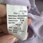 Michael Kors Dress Womens 4 Purple Sleeveless Sheath Wool Blend Made In Italy Photo 3