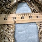 Tory Burch Women Silk Python Zip Blouse 4 Drawstring Hem Statement Mob wife Luxe Photo 5