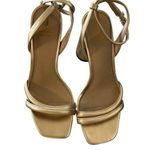 Sam Edelman women's size 6 strappy gold sandal Photo 2