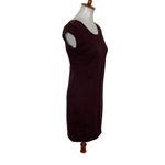 Athleta  Illusion Dress Small Maroon Sleeveless Sheath Activewear Work Photo 3