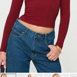 Princess Polly Red Selenie long sleeve top Photo 2