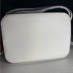 Kate Spade  Small Bucket Bag White Dove Pebbled Leather Turn Lock NWT Photo 6