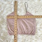 Free People Intimately  Pink Crop Top Medium/Large Photo 2