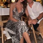 ZARA  maxi dress cheetah leopard animal print slip satin evening party cocktail Photo 5