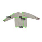 Aquarius Cocktail Y2K Howard Smiley Graphic Sweatshirt Large Gray Retro Twee Photo 8