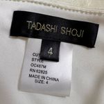 Tadashi Shoji  SILK Strapless Ruffle Skirt Silk Chiffon Swan Dress Style OC487M Photo 4