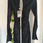 House Of CB  Camille Black Dress Cut-Out Mini Photo 1