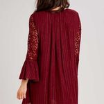 Altar'd State Altar’d state | burgundy swing dress Photo 2